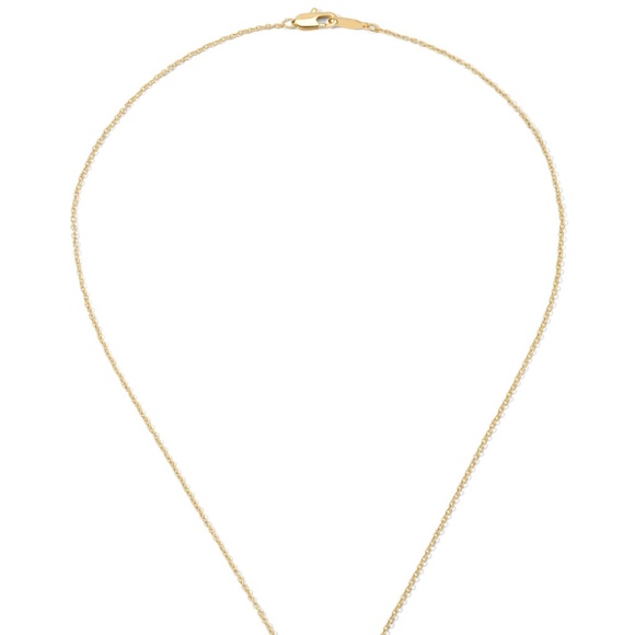 New Vanessa Mooney THE RUBY NECKLACE ruby dainty pendant charm necklace - Picture 2 of 2